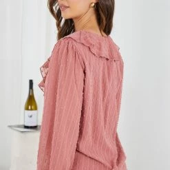 Dream House Aurielle Blouse - Rose