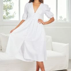 YH & Co (Chloe Yip) Aviona Dress - White
