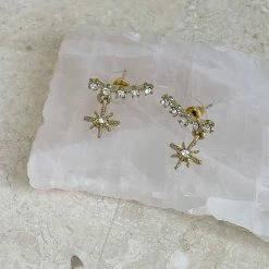Your Accessory Shop Ayla Star Earrings - Gold