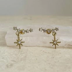 Your Accessory Shop Ayla Star Earrings - Gold
