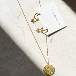 Jolie & Deen Zara Earrings - Gold Accessories