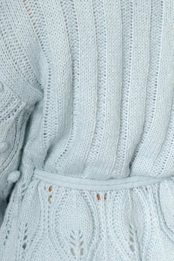 Miracle Fashion Oriel Jumper - Ice Blue CLOTHING 9 Miracle Fashion Oriel Jumper - Ice Blue CLOTHING