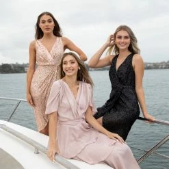 Spicy Sugar CLOTHING Gabbie Dress - Blush 14 Spicy Sugar CLOTHING Gabbie Dress - Blush