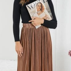 Style Box Elisheba Skirt - Mocha 13 Style Box Elisheba Skirt - Mocha