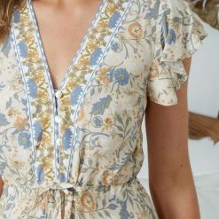 Rock Denim CLOTHING Bayleaf Dress - Floral Print