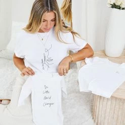 Worldchine CLOTHING Be Hers Baby Onesie - White 9 Worldchine CLOTHING Be Hers Baby Onesie - White