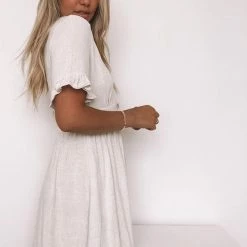 Desire DRESSES Bela Dress - Beige 7 Desire DRESSES Bela Dress - Beige