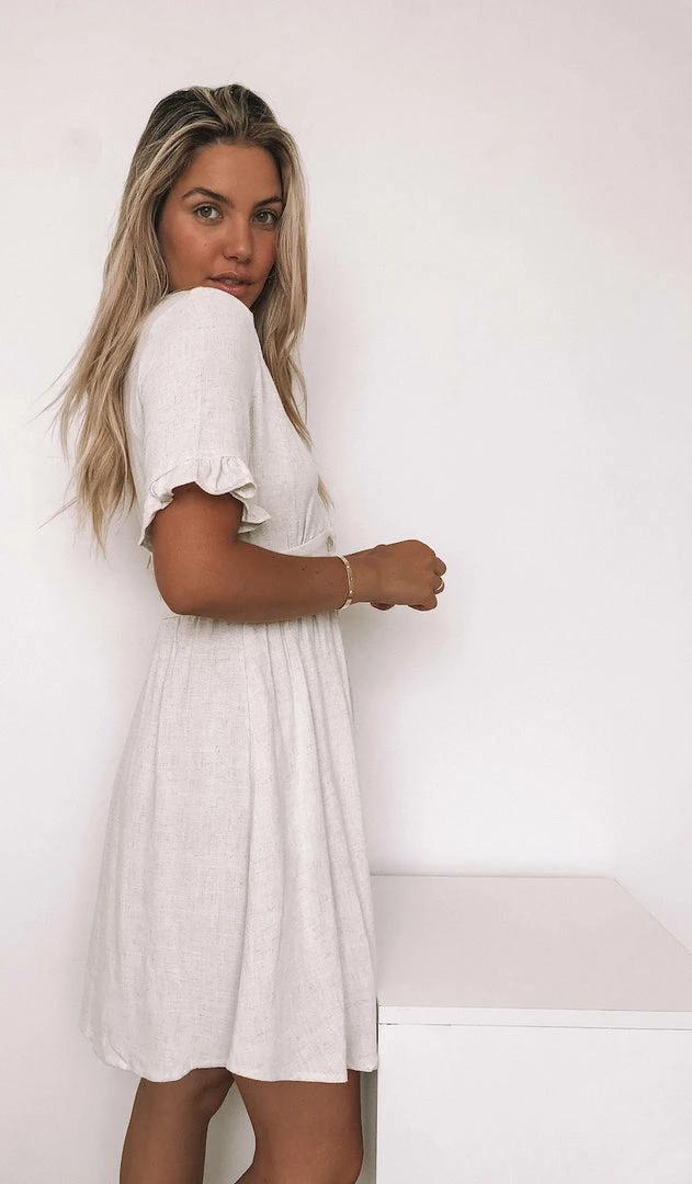 Desire DRESSES Bela Dress - Beige 4 Desire DRESSES Bela Dress - Beige