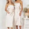 Esther Luxe Bellerose Dress - Champagne CLOTHING 1 Esther Luxe Bellerose Dress - Champagne CLOTHING