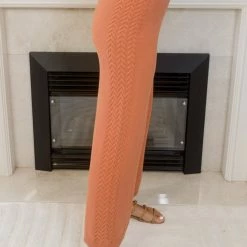 Rock Denim CLOTHING Bianca Pants - Rust