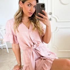 WeLove Fashion Boracay Dress - Pink CLOTHING