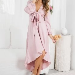 Esther Luxe CLOTHING Bryleigh Dress - Blush