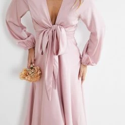 Esther Luxe CLOTHING Bryleigh Dress - Blush