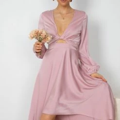 Esther Luxe CLOTHING Bryleigh Dress - Blush