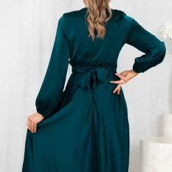 Esther Luxe Bryleigh Dress - Emerald CLOTHING