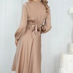 Esther Luxe CLOTHING Bryleigh Dress - Mocha