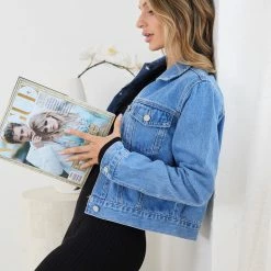 Style State Brylie Jacket - Blue Denim