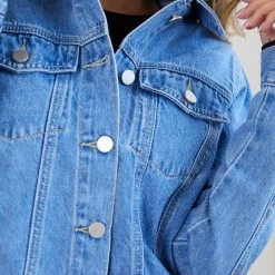 Style State Brylie Jacket - Blue Denim
