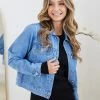 Style State Brylie Jacket - Blue Denim