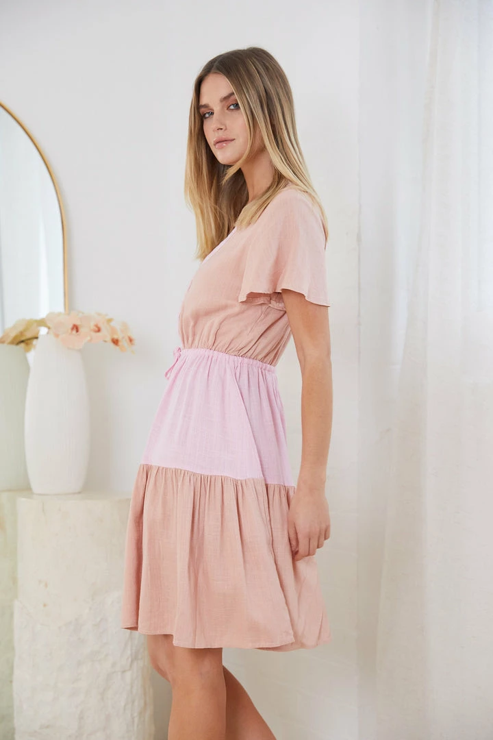 Miracle Fashion CLOTHING Calabrene Dress - Multi 5 Miracle Fashion CLOTHING Calabrene Dress - Multi