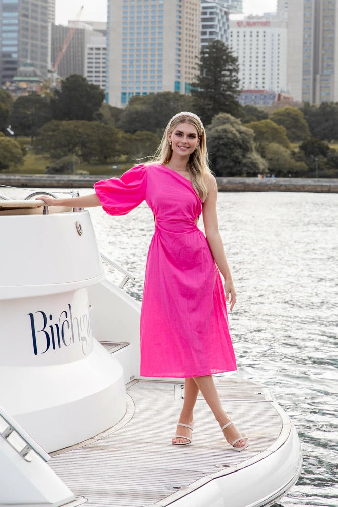 Reverse Calanthia Dress - Pink 4 Reverse Calanthia Dress - Pink