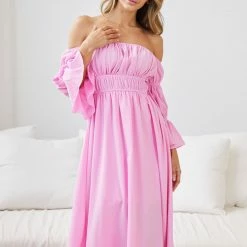 Wild Ginger CLOTHING Carinia Dress - Pink