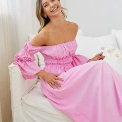 Wild Ginger CLOTHING Carinia Dress - Pink