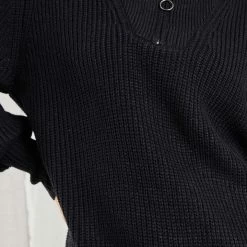 YH & Co (Chloe Yip) Caspere Knit Dress - Black