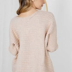 Rock Denim CLOTHING Caught Knit - Beige