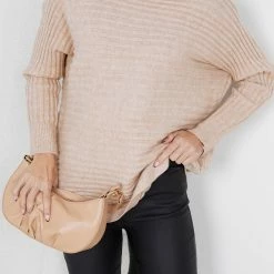 Rock Denim CLOTHING Caught Knit - Beige