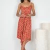 HQ Fashion Cesarina Dress - Rust Spot