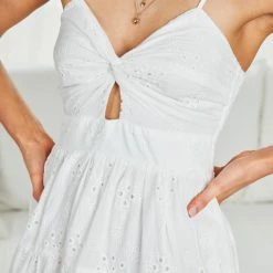 Style Box Chanise Dress - White CLOTHING