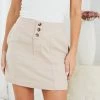 Style Box CLOTHING Channa Skirt - Beige 2 Style Box CLOTHING Channa Skirt - Beige