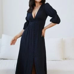 Wild Ginger CLOTHING Charis Dress - Black