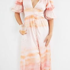 Wild Ginger Charis Dress - Orange Print 12 Wild Ginger Charis Dress - Orange Print