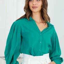 Style Box CLOTHING Chava Top - Teal