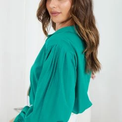 Style Box CLOTHING Chava Top - Teal