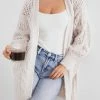 Miracle Fashion CLOTHING Chelly Cardigan - Beige