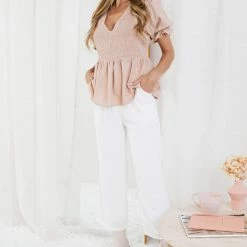 Rock Denim CLOTHING Cheryl Top - Rose Print 10 Rock Denim CLOTHING Cheryl Top - Rose Print