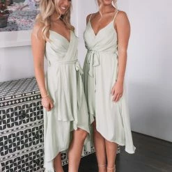 Kaarlo Fashion Pty Ltd CLOTHING Clarissa Dress - Pistachio