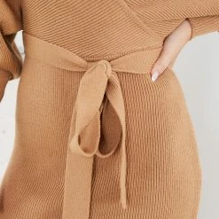 Indikah CLOTHING Classy Dress - Tan 15 Indikah CLOTHING Classy Dress - Tan