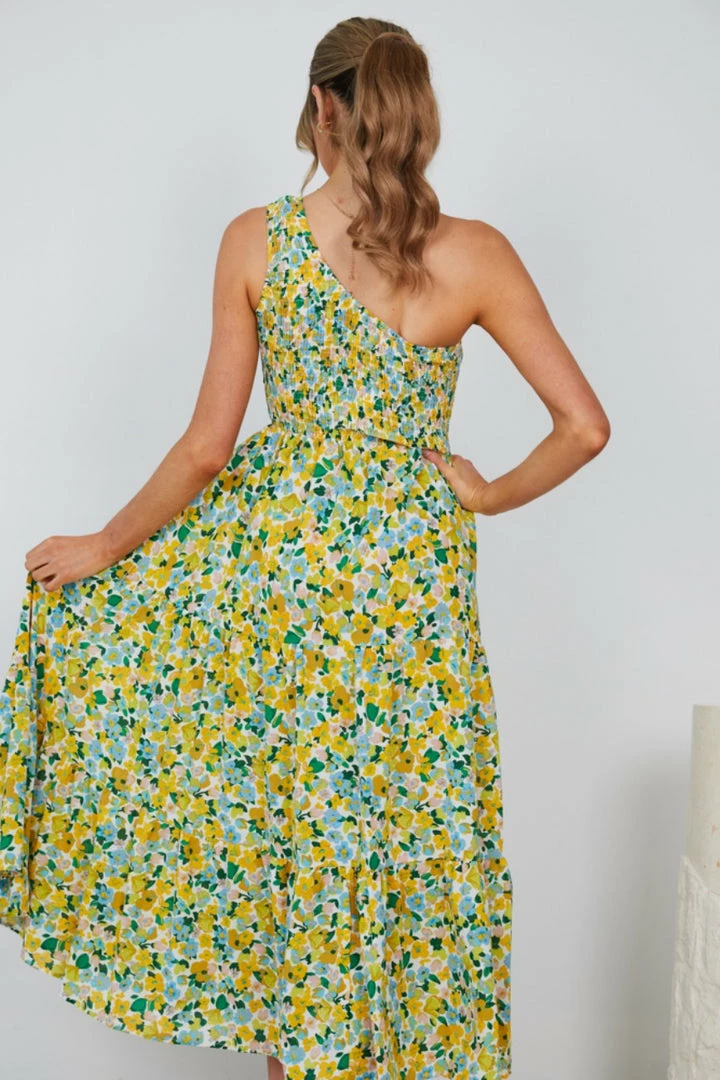 Reverse Claudia Dress - Yellow Floral CLOTHING 4 Reverse Claudia Dress - Yellow Floral CLOTHING