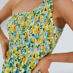 Reverse Claudia Dress - Yellow Floral CLOTHING 10 Reverse Claudia Dress - Yellow Floral CLOTHING