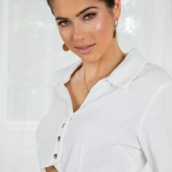 Style Box Clementina Top - White CLOTHING