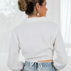 Style Box Clementina Top - White CLOTHING