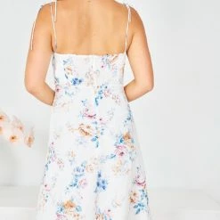 WeLove Fashion Cleo Dress - White Floral