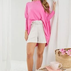 Desire CLOTHING Clia Knit - Pink
