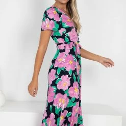Style Box CLOTHING Condesa Dress - Black Floral 9 Style Box CLOTHING Condesa Dress - Black Floral