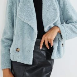 Style Box Corrine Jacket - Light Blue CLOTHING
