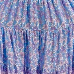 Jaase CLOTHING Cranberry Maxi Dress - Blue Flamingo Print 9 Jaase CLOTHING Cranberry Maxi Dress - Blue Flamingo Print